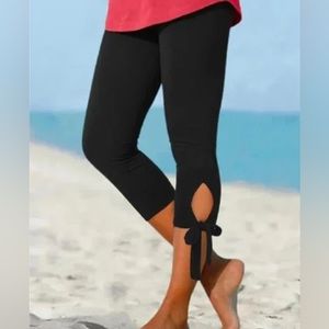 Lysse Women’s yoga gray legging Casual Plain Leg Strap Design, S